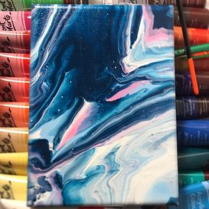 Selling a 7 x 5 pour painting.
